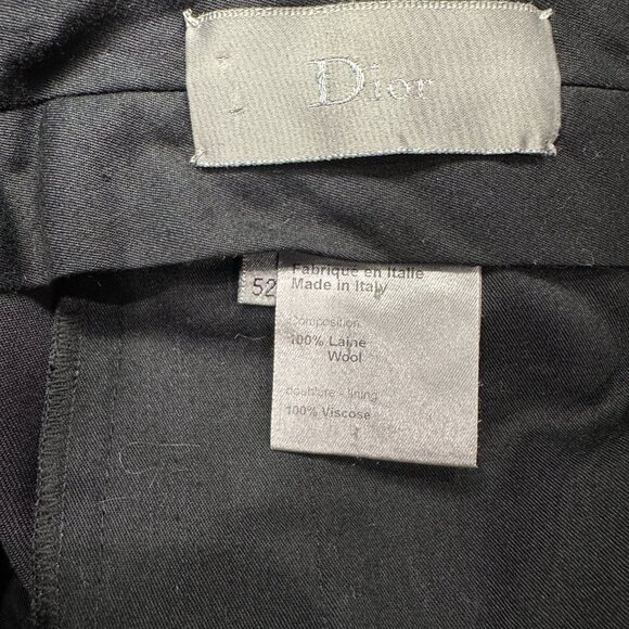 Dior Men’s Wool Tuxedo Pants – Size 52 (Made in Italy) - Picture 15 of 16
